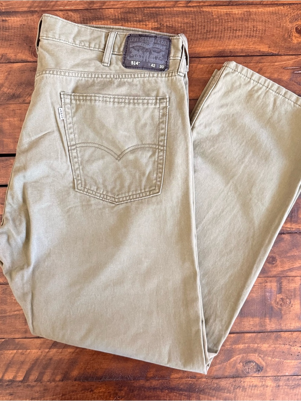 Levi’s 514 Slim Straight Jeans, Men’s Size 42x30